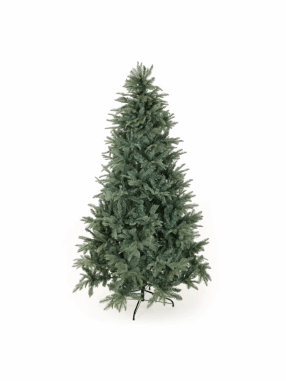 Umelý vianočný stromček 3D Strieborná Jedlička 210 cm