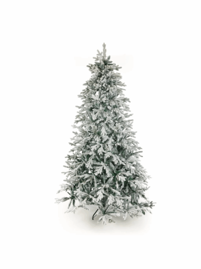 Umelý vianočný stromček 3D Jedľa Biela Exclusive 240 cm