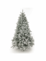 Umelý vianočný stromček FULL 3D Borovica Biela Exclusive 210 cm
