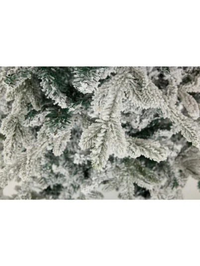 Umelý vianočný stromček 3D Jedľa Biela Premium 180 cm