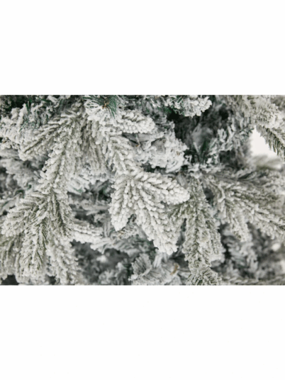 Umelý vianočný stromček 3D Jedľa Biela Premium 210 cm