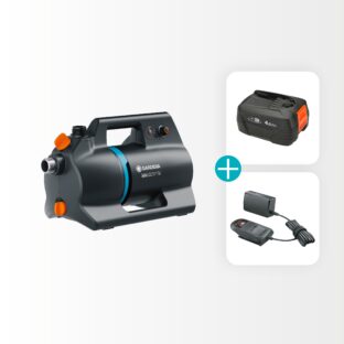 Akumulátorové čerpadlo záhradné 3000 18V/P4A – set
