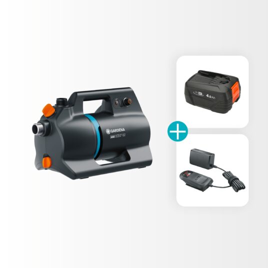 Akumulátorové čerpadlo záhradné 3000 18V/P4A – set