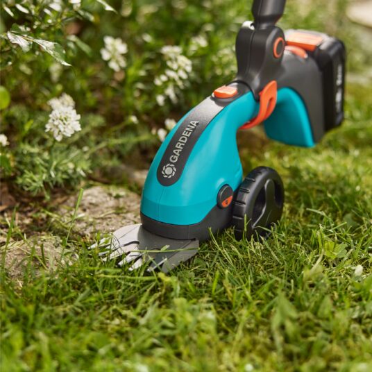 Akumulátorové nožnice na trávu a kríky PowerCut 20/18V sada – bez akumulátora