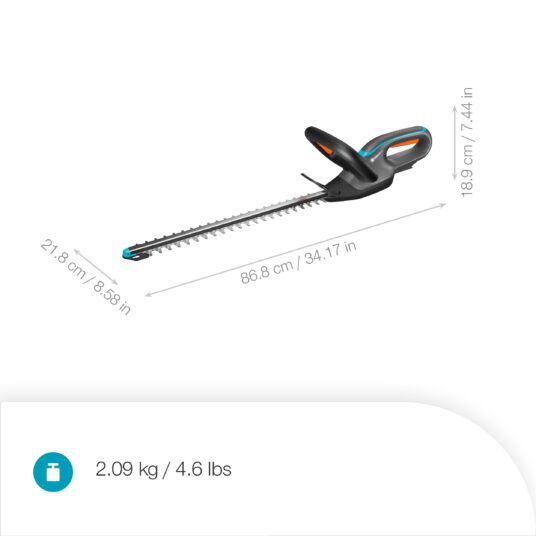 Akumulátorové nožnice na živý plot EasyCut 45/18V – bez akumulátora