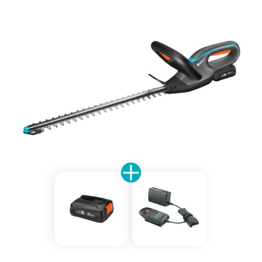 Akumulátorové nožnice na živý plot EasyCut 45/18V – set