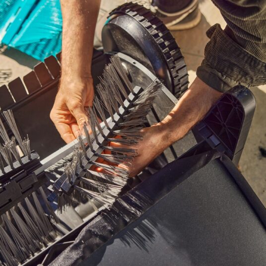 Zberač lístia z trávnika a dlažby – doplnková sada