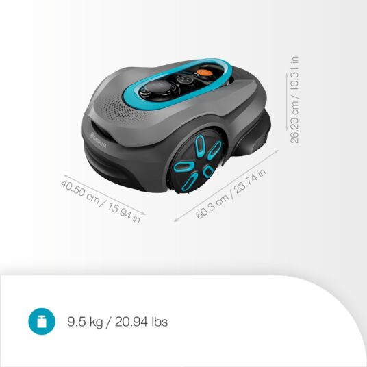 Robotická kosačka Gardena Smart SILENO Sense 600 m²