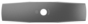 Kotúč na burinu 2-zubý / 330 mm / 1"