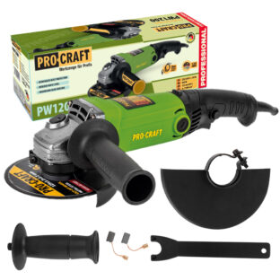 Uhlová brúska Procraft PW1200, 125 mm