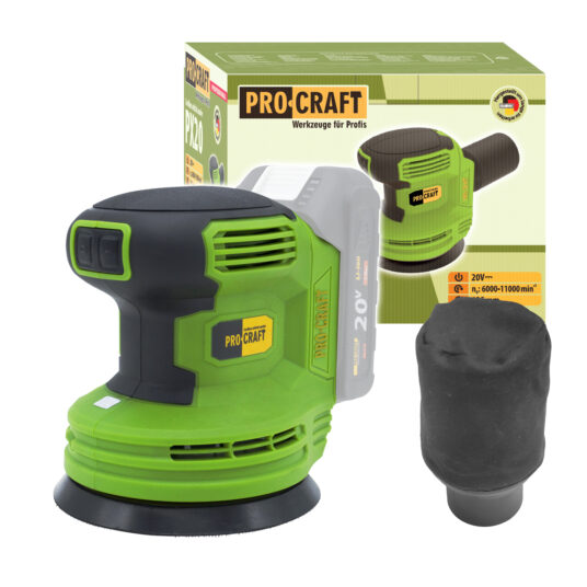 Aku excentrická brúska Procraft PX20