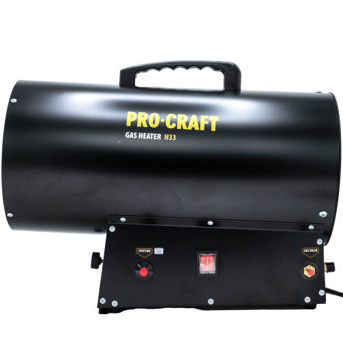 Plynový teplovzdušný ohrievač Procraft H33