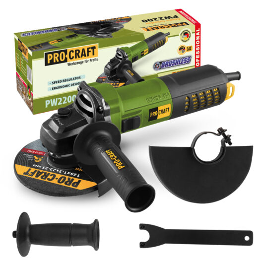Uhlová brúska Procraft PW2200