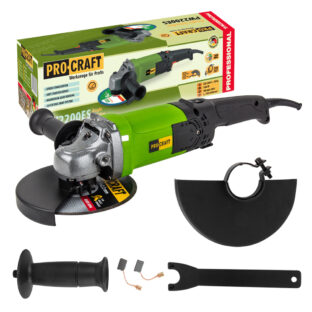 Uhlová brúska Procraft PW2200ES (PW1400ES), 180 mm