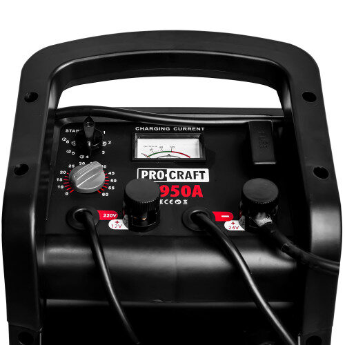 Procraft PZ950A nabíjačka autobatérií so štartovacím napájaním