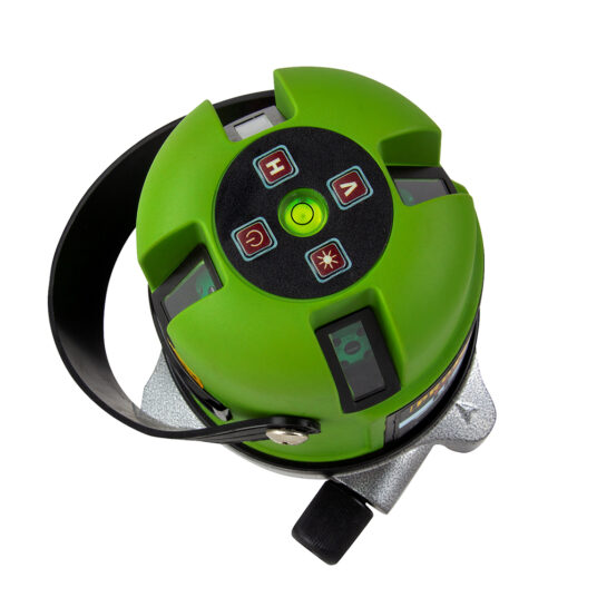 Procraft LE-5D Zelený čiarový laser, krížová samonivelačná rovina