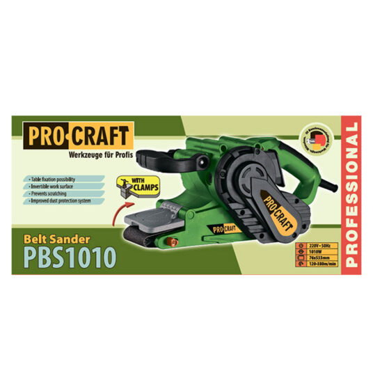 Pásová brúska PROCRAFT PBS1010