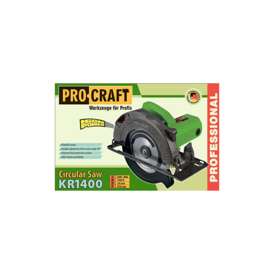 Okružná píla PROCRAFT KR1400, 185 mm