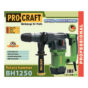 Procraft BH1250 Kombinované vŕtacie a sekacie kladivo SDS Plus