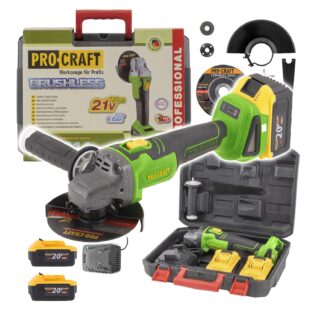 Aku brúska Procraft PWA216