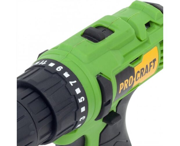 Kompaktný akumulátorový vŕtací skrutkovač Procraft PA12Li