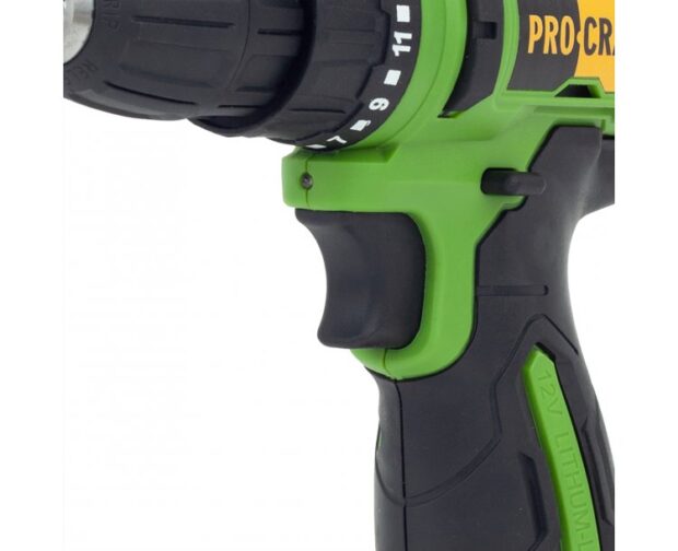 Kompaktný akumulátorový vŕtací skrutkovač Procraft PA12Li
