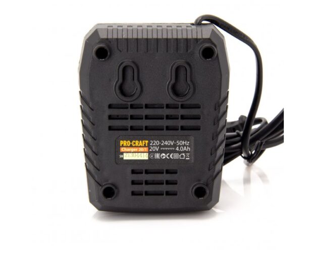 Nabíjačka pre 20V Li-ion akumulátory Procraft 20/1