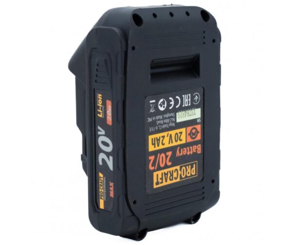 Akumulátor 20V Li-ion, 2000mAh Procraft 20/2A