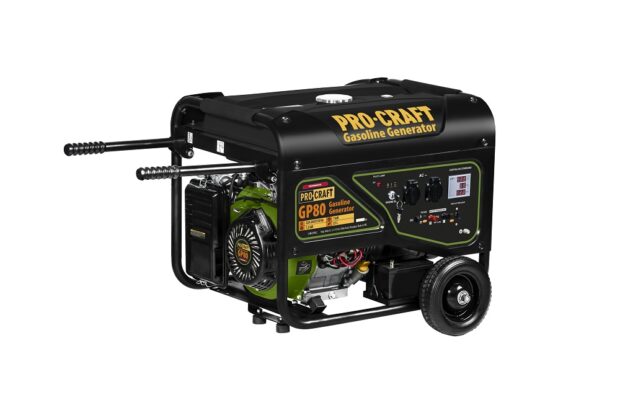 Benzínový elektrický generátor mod.GP80