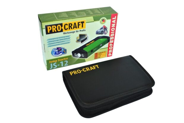 Jump štartér s funkciou Powerbank Procraft JS-12