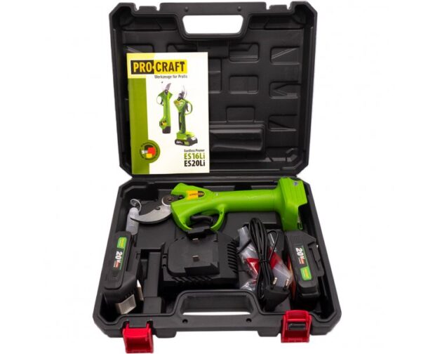 Akumulátorové nožnice na konáre Procraft ES20Li
