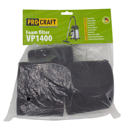 Penový filter pre priemyselný vysávač Procraft VP1400