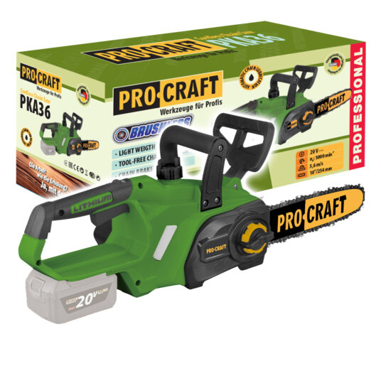 Procraft PKA36 akumulátorová ručná píla (bez akumulátora a nabíjačky)