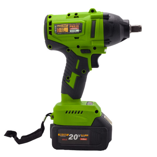 Aku rázový kľúč Procraft PWA50bb (bez akumulátora a nabíjačky)