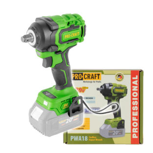 Aku rázový uťahovák Procraft PWA18 (bez akumulátora a nabíjačky)
