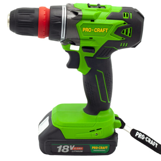 Akumulátorový vŕtací skrutkovač Procraft PA18DFRbb