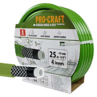 Záhradná hadica Procraft PR-4GH1925 4-vrstvová, 3/4" 25 m