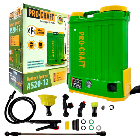 AKU postrekovač Procraft AS20-12 (bez akumulátora a nabíjačky)