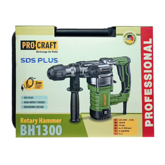 Procraft BH1300 kombinované vŕtacie a sekacie kladivo