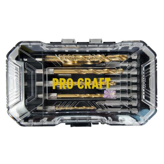 18-dielna sada vrtákov a bitov Procraft DBS-18, S2
