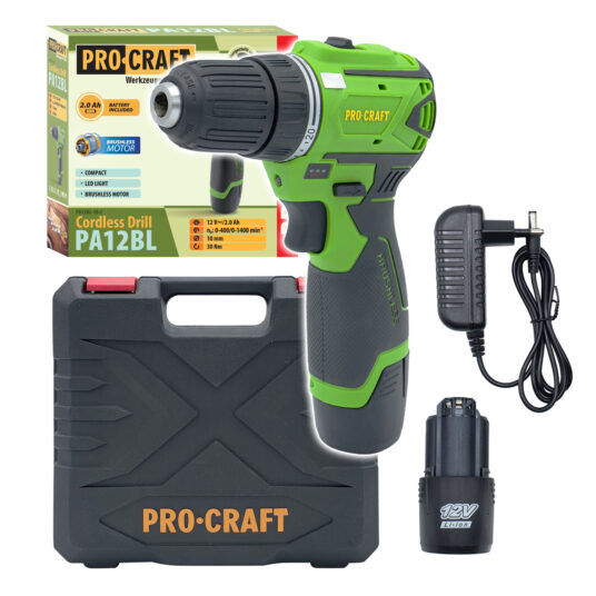 Akumulátorový skrutkovač Procraft PA12BL