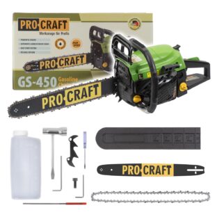 Benzínová reťazová píla Procraft GS-450