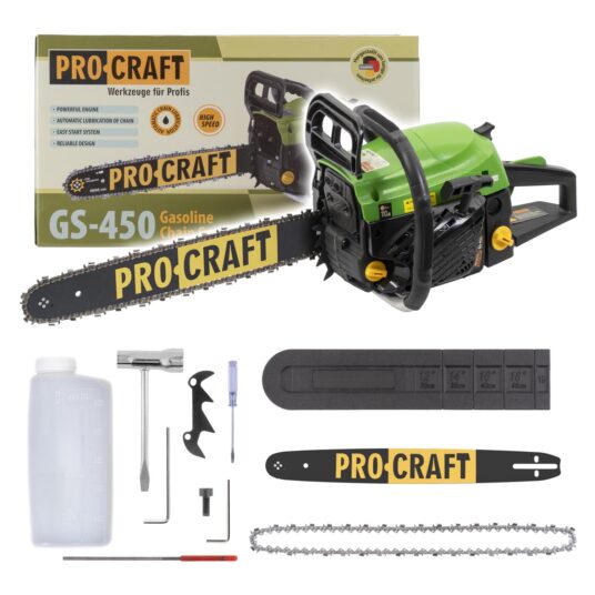 Benzínová reťazová píla Procraft GS-450
