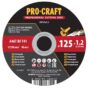 Rezací kotúč Procraft CD125x1,2