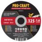 Rezací kotúč Procraft CD125x1,6 | CD125x1.6