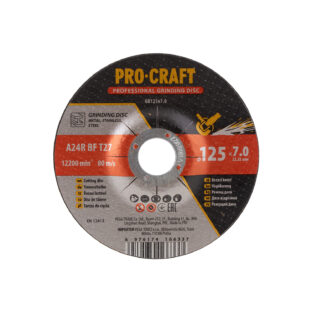 Rezný kotúč Procraft CD125x7.0