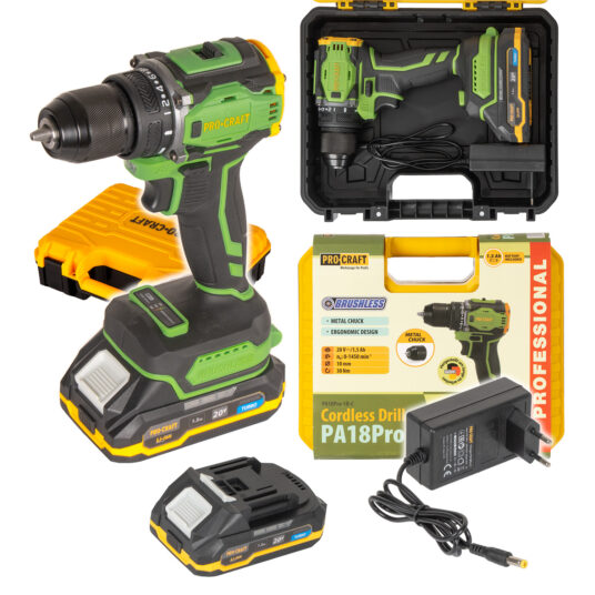 Akumulátorový skrutkovač Procraft PA18Pro