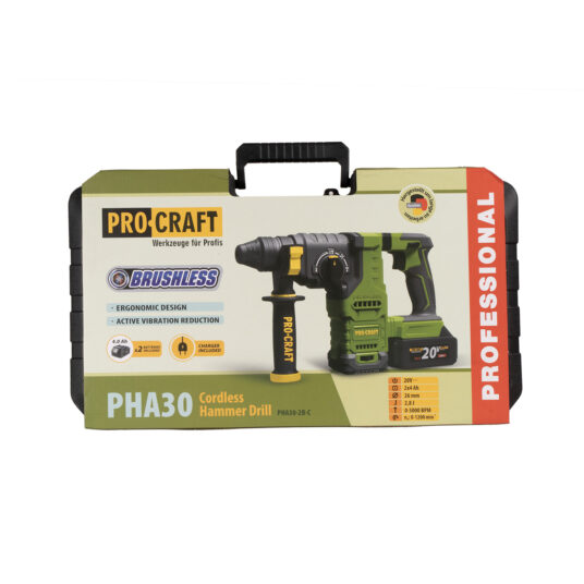 Akumulátorové kladivo Procraft PHA30