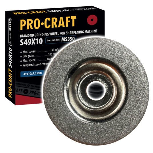 Brúsny kotúč pre brúsku nožov Procraft S49x10 / MS350