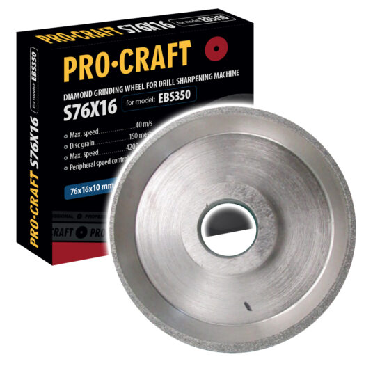 Procraft s76x16 viacúčelový brúsny kotúč / EBS350
